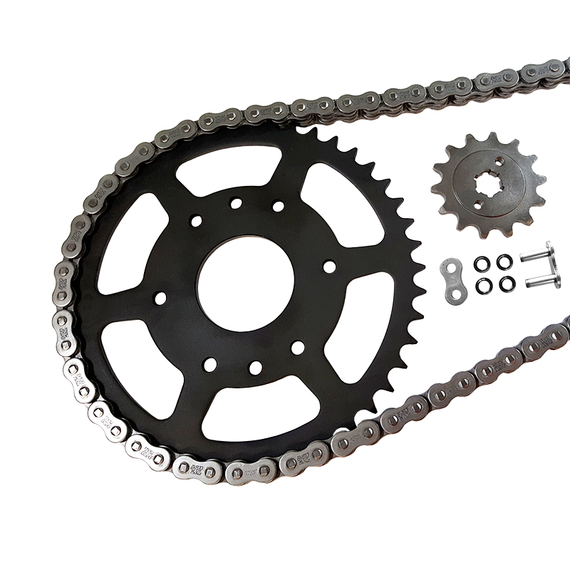 Kit de cadena EK-Chain 530 MVXZ-2 para Honda CBR1000RR a partir del año de modelo 2006- Color Cromo