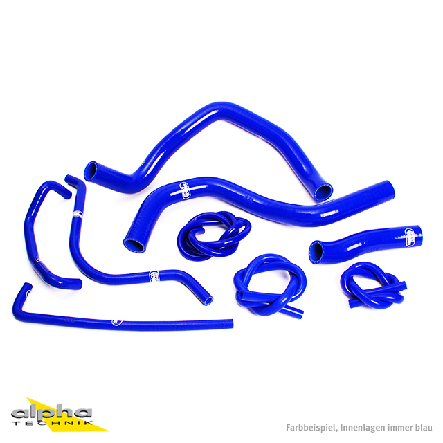 Kit de mangueras de silicona SAMCO SPORT azul para Suzuki GSXR600 GSXR750 Tipo: WVBD Año del modelo 2000-2003