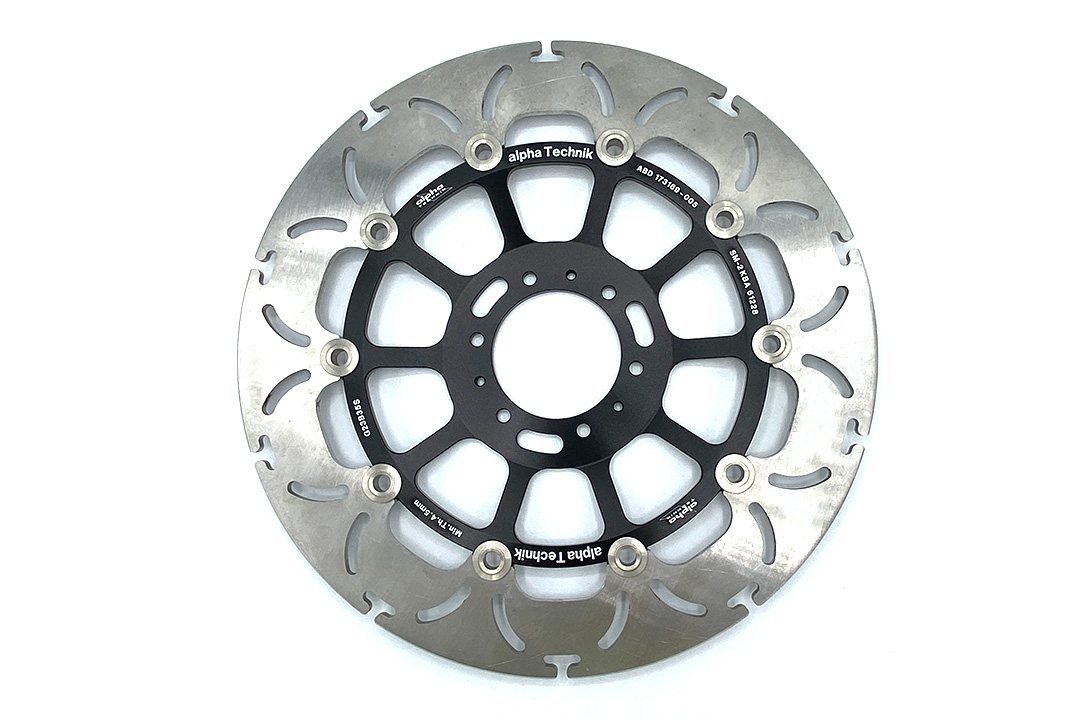 alpha Technik disco de freno Diseño Omega ABD33, discos de freno delanteros para Honda CB 1100, VFR 800, XL1000