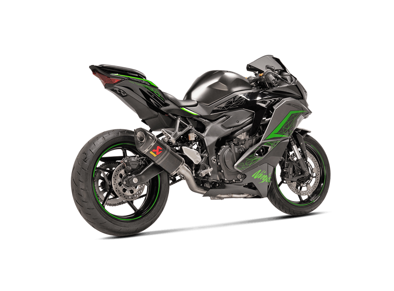Akrapovic Racing Line (Carbono) sistema de escape para Kawasaki Ninja ZX-25R 2020- / ZX-4R & ZX-4RR 2023-2025
