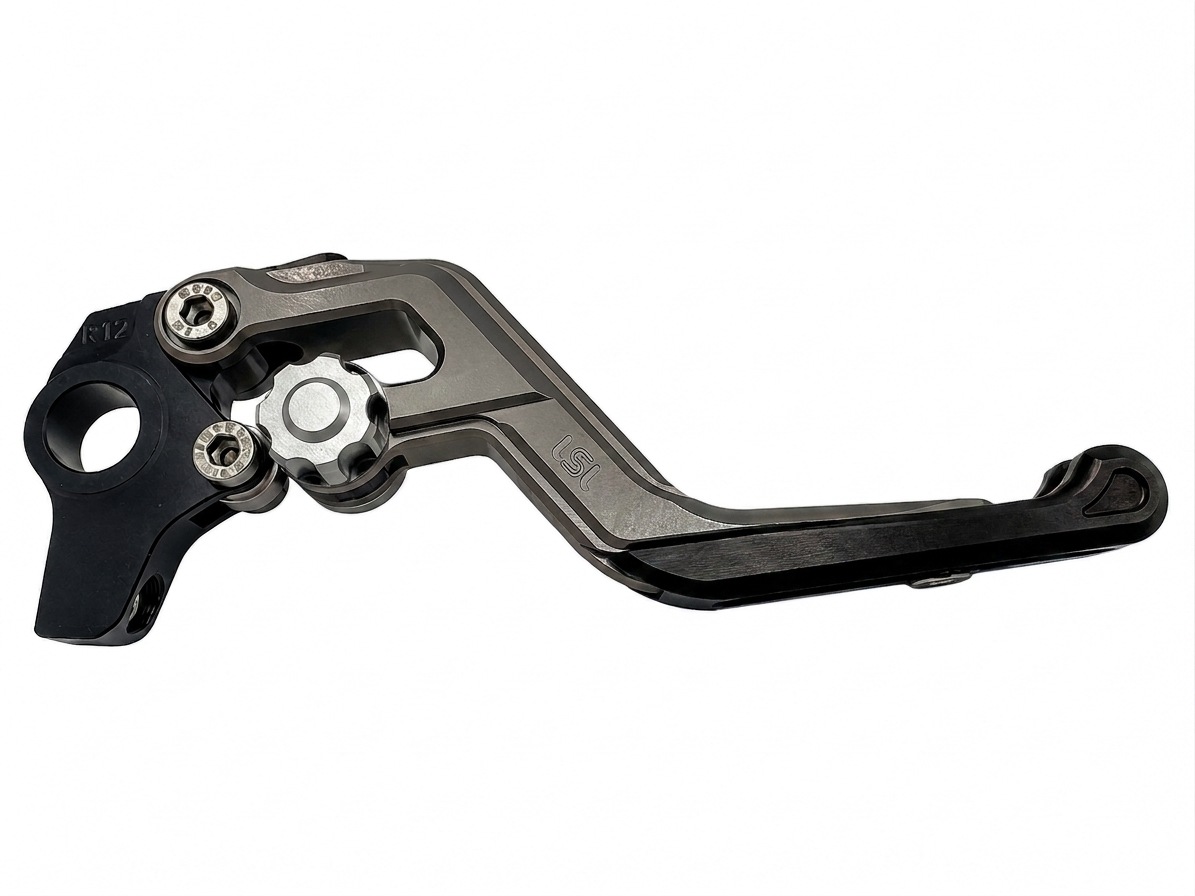 LSL ERGONIA Maneta de freno R68R Antracita/Plata/Negro