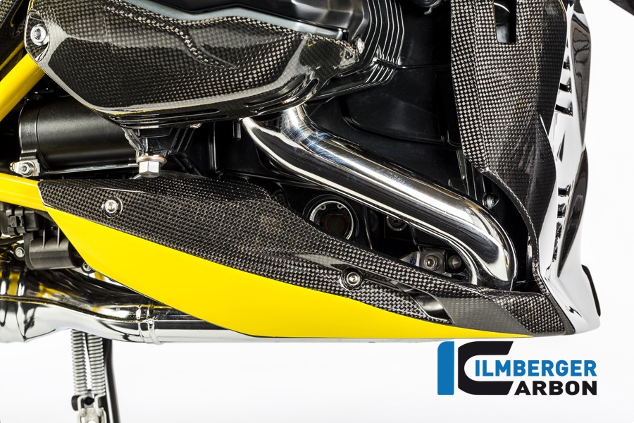 Ilmberger Carbon Spoiler de Motor lado derecho, Carbono