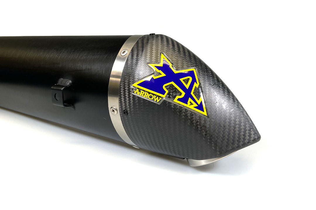 ARROW Escape RACE TECH para Yamaha XT1200Z Super Tenere 2010- de aluminio, negro