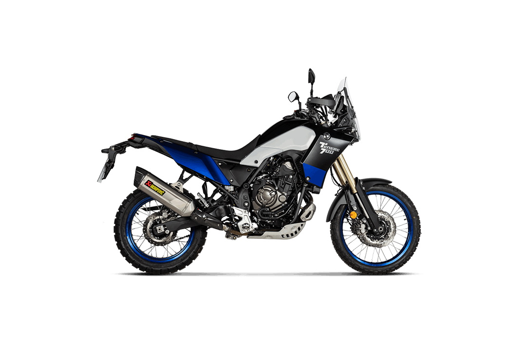 Akrapovic Slip-On Line (Titanium) Escape para Yamaha Tenere 700 Tipo DM07 / DM08 / DM11 / DM15 / DM16 / DM20