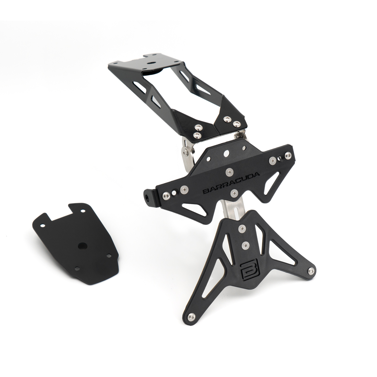 Soporte de matrícula Barracuda para Ducati Panigale V2, año de modelo 2025-
