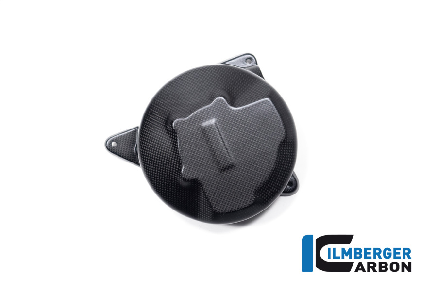 Cubierta de tapa de embrague de carbono Ilmberger, mate, Ducati Multistrada V4 Pike's Peak 2022-, Diavel V4 2023-