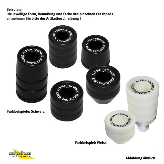 Protector Anticaída alpha Technik, individual, 2008-, 50x45 mm negro