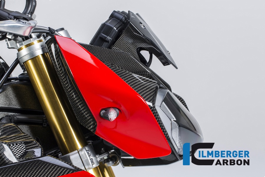 Ilmberger Carbon Cubierta lateral superior lado derecho, Carbono