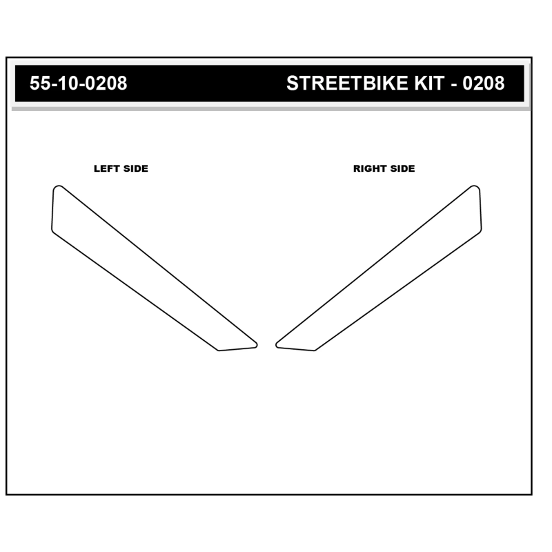 Stompgrip Tank Pad klar, Icon, für Triumph, Tiger 1200 GT Explorer, 2022-2025
