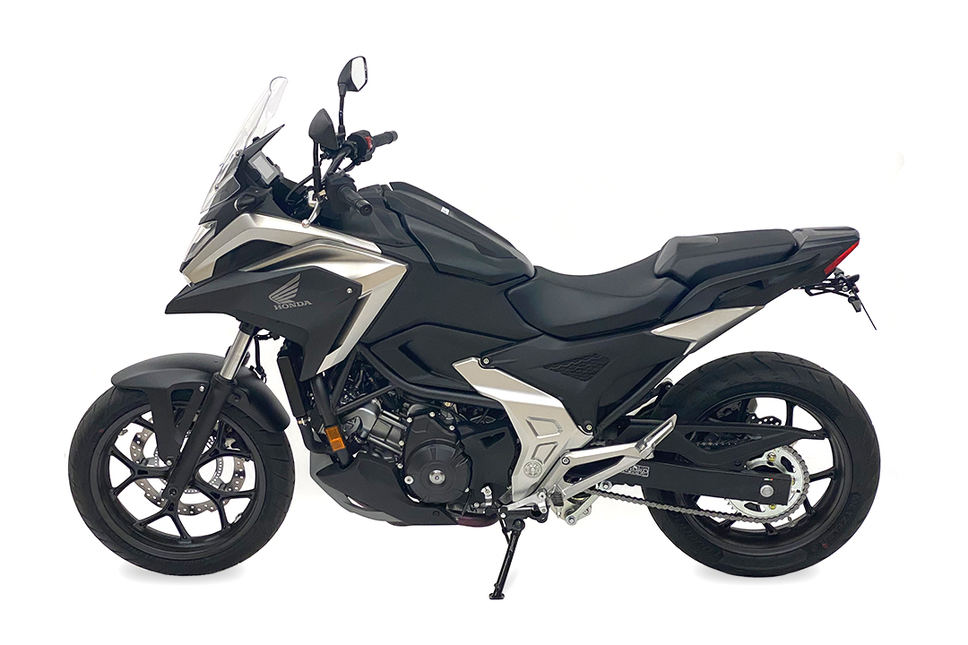 Soporte de matrícula alpha Technik para Honda NC750X a partir del año de modelo 2021-