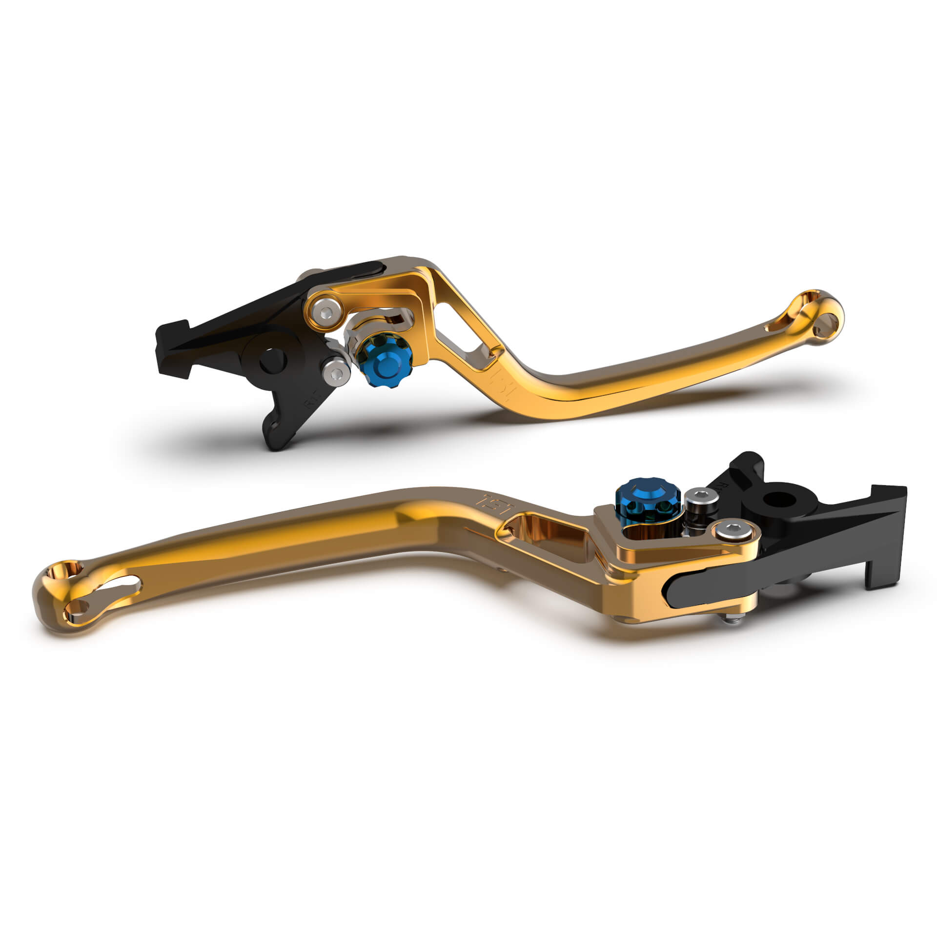 Maneta de freno LSL BOW R32, dorado/azul