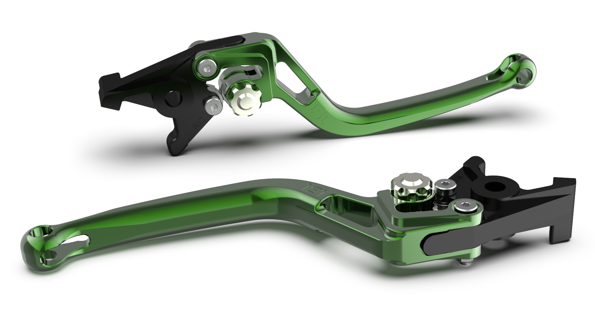 LSL maneta del embrague BOW L83R, verde/plata