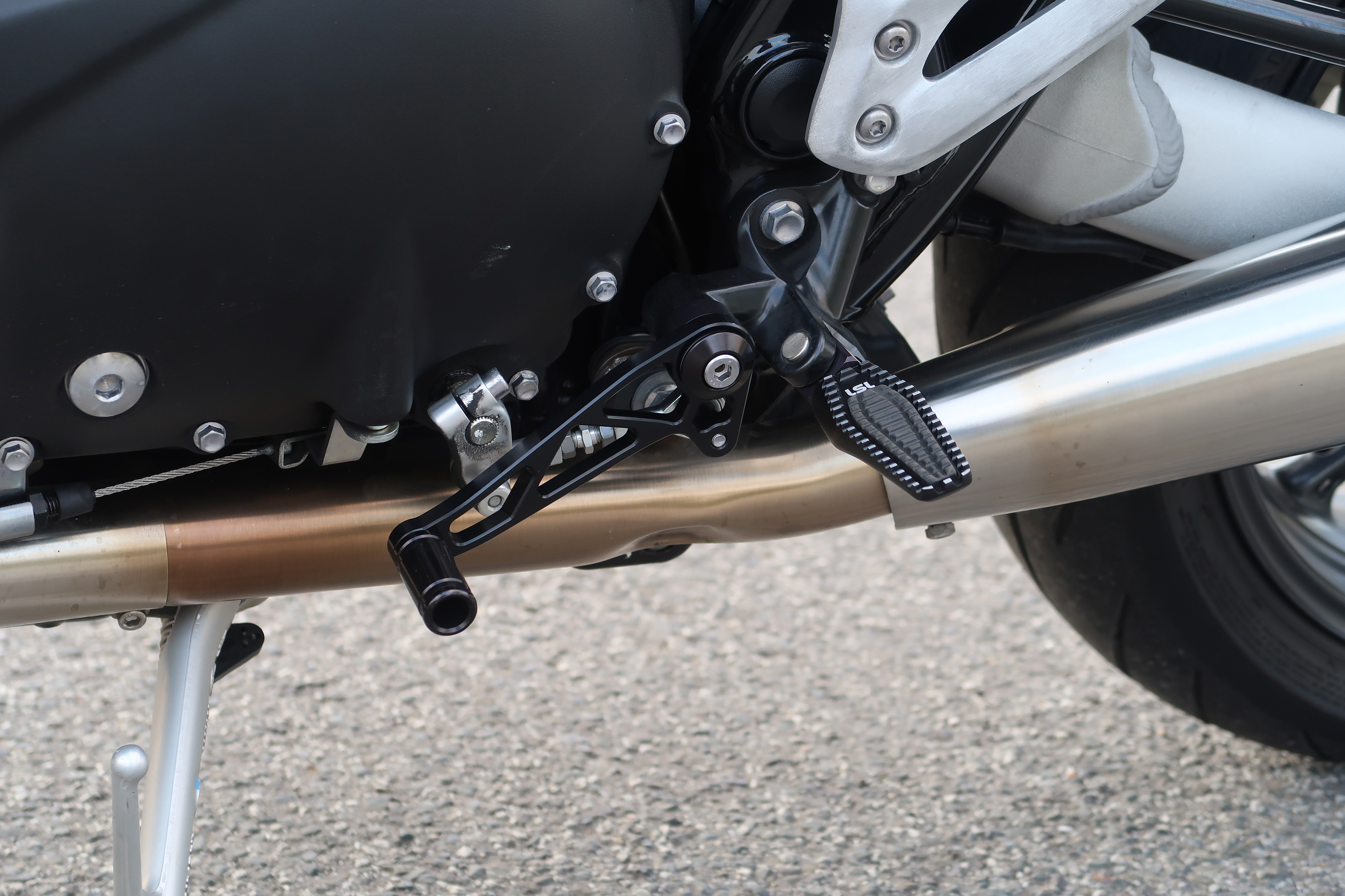 LSL Palancas de cambio y freno Speed Twin 1200 19-, negras