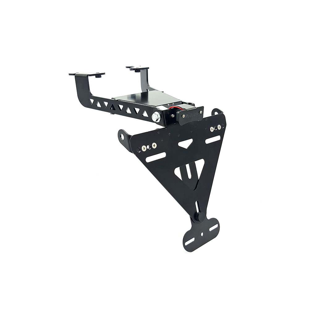 Soporte de matrícula alpha Technik Yamaha MTN850-A, MT09 ABS, MT09SP; Tipo RN43; Año de modelo 2017-