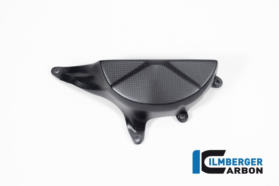 Cubierta de la tapa del alternador de carbono Ilmberger, mate, Ducati Streetfighter V2, 2022-