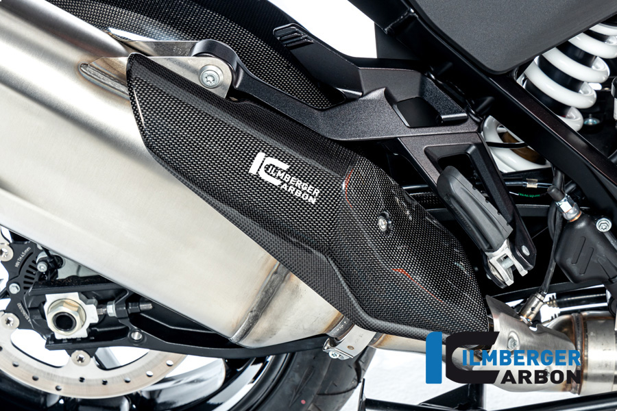 Protector térmico de escape de carbono Ilmberger anterior, delanteroe KTM 1290 Super Adventure