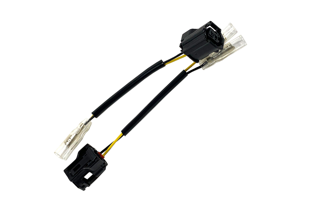 Kit de soporte de matrícula-luz de intermitente alpha Technik SQ-LED para Yamaha Tracer 700 a partir del año modelo 2020 (Trasero)