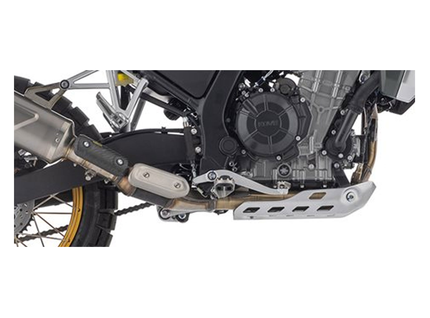 Colector de Competición ARROW de Acero Inoxidable para KOVE 800X Pro Año del Modelo 2024-