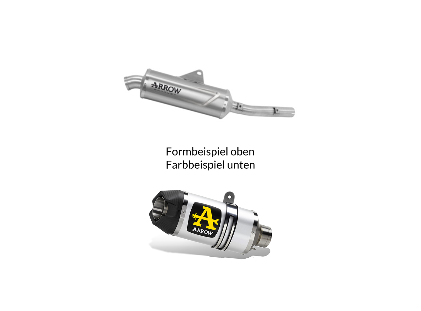 Escape ARROW INDY RACE EVO Aluminio para Yamaha Tenere 700 Año de modelo 2019-