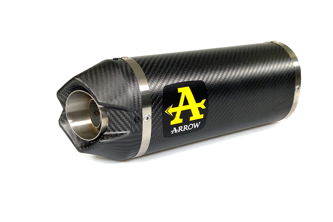 ARROW Escape INDY RACE Carbono para Aprilia RS660 Año del modelo 2021-
