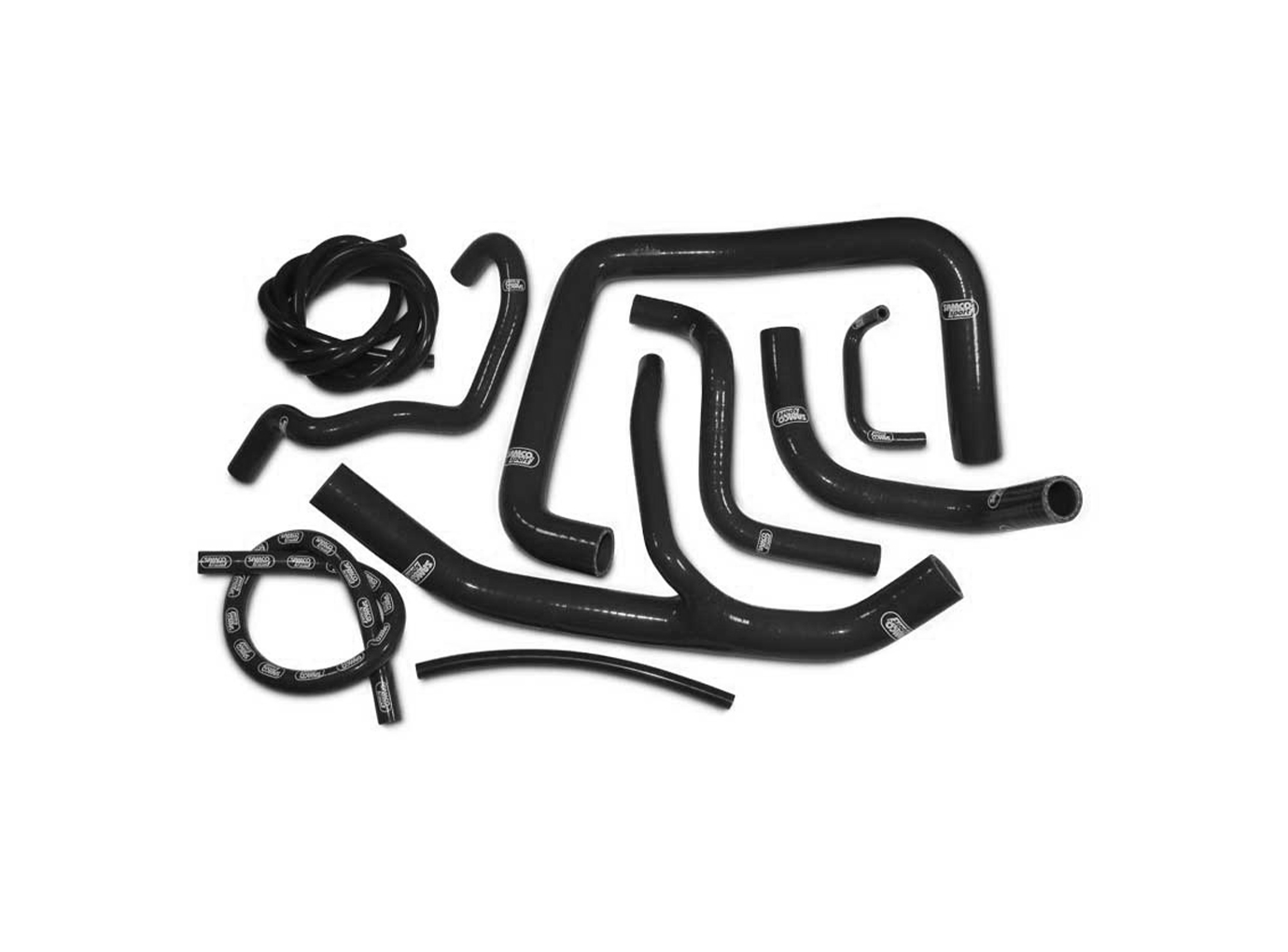 Kit de mangueras de silicona SAMCO SPORT negro para Honda CBR900RR año de modelo 2002-2003
