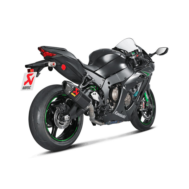 Akrapovic Slip-On Line (Carbon) Escape para Kawasaki Ninja ZX-10R, Ninja ZX-10R SE, ZX-10RR