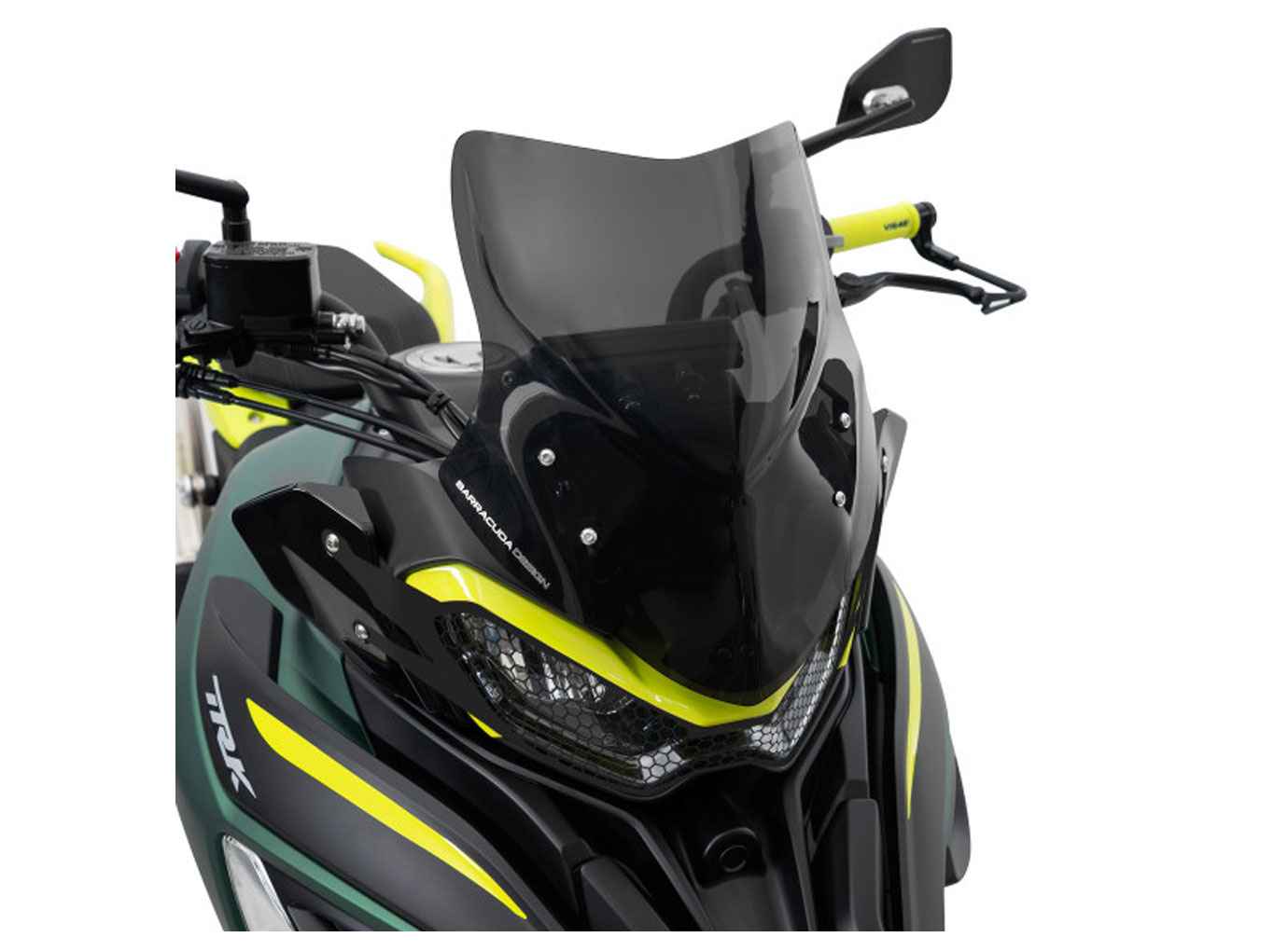 Parabrisas Barracuda Aerosport Plexiglás para Benelli TRK 702 / X, año de modelo 2023-