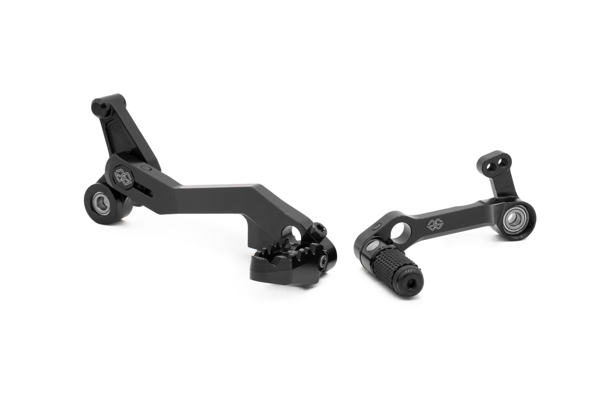 KIT de palancas de cambio y freno GILLES RCT, negro, Ducati Multistrada V4 / S 2025-, RS 2024-