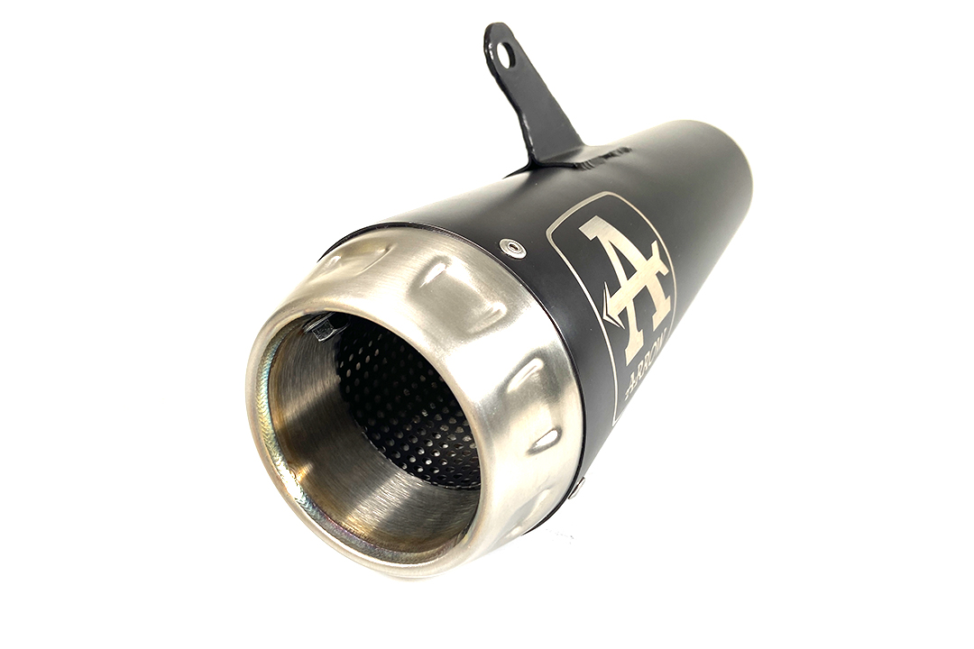 ARROW Escape PRO-RACING Acero Inoxidable negro para Honda CB500F año modelo 2016-