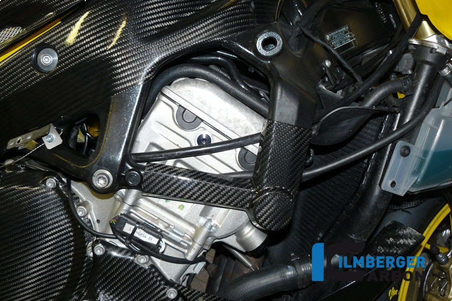 Protector anticaída de carbono Ilmberger en el chasis lado derecho, Carbono