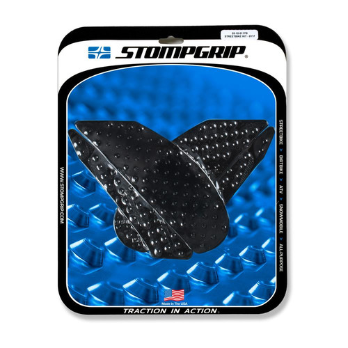 Stompgrip negro, Volcano, para Kawasaki Z800, 2013-2016