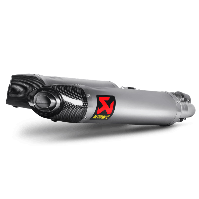 Akrapovic Slip-On Line (Titanium) Silenciador para Aprilia SHIVER 750 / GT Año del modelo 2010-2016