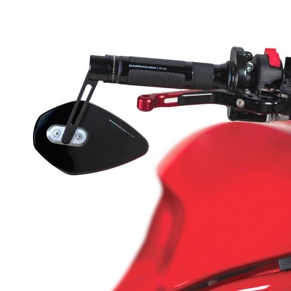 Barracuda Espejo SKIN-X BAR END B-LUX negro