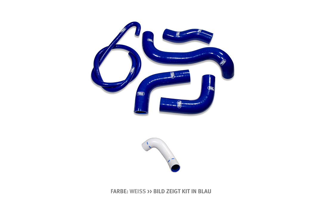 Kit de mangueras de silicona SAMCO SPORT blanco para Kawasaki Z750 año del modelo 2004-2006