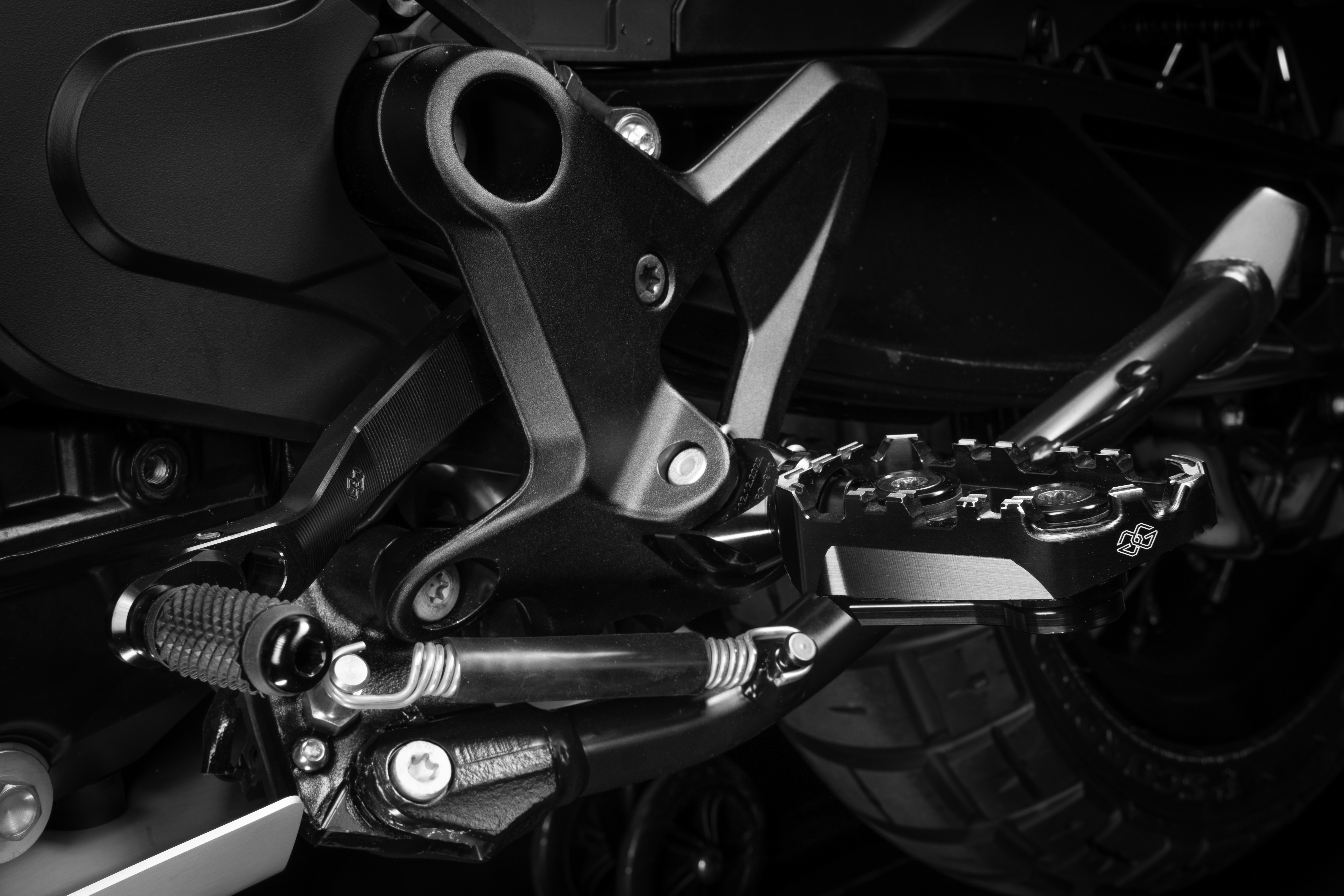 Kit de Manetas de Freno GILLES RCT, negras para KTM 790 Adventure, 890 Adventure, Husqvarna Norden 901