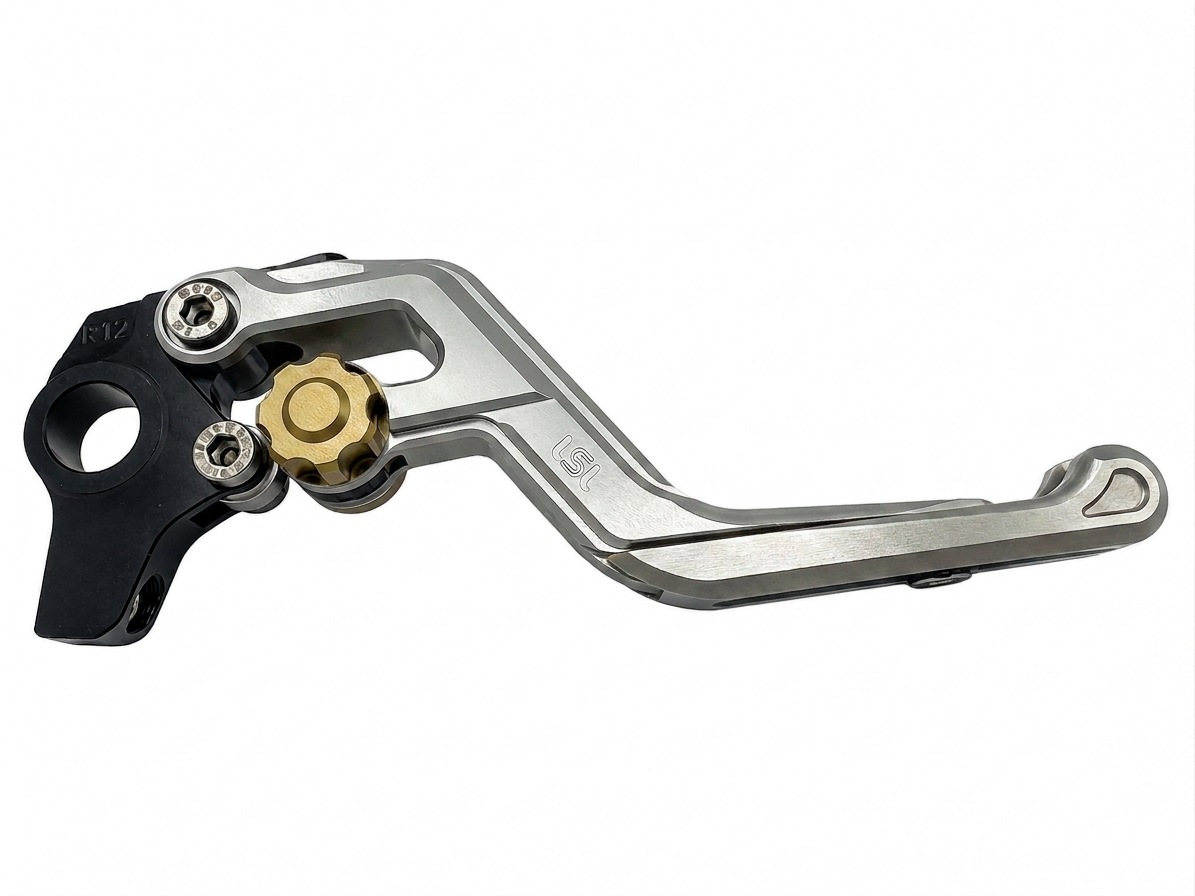 LSL ERGONIA Maneta de freno R53R Plata/Oro/Plata