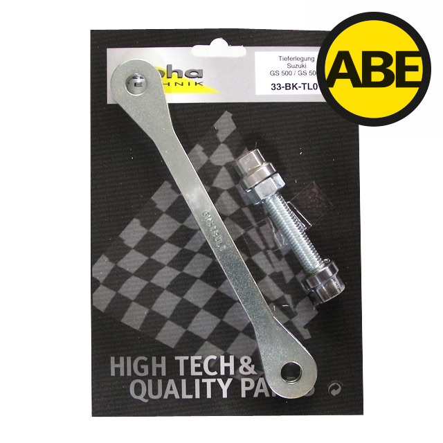 Kit de reducción de altura alpha Technik 30mm para Suzuki GS500E, GS500F; Año de modelo 2004-
