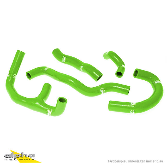 SAMCO SPORT Kit de mangueras de silicona verde para Aprilia RS250 año de modelo 1994-2003