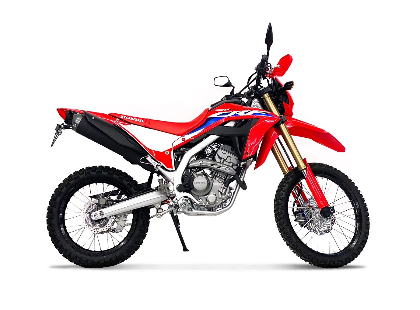 Soporte de matrícula alpha Technik para Honda CRF300L / CRF300LA Rally, Tipo ND16, Año de modelo 2021-