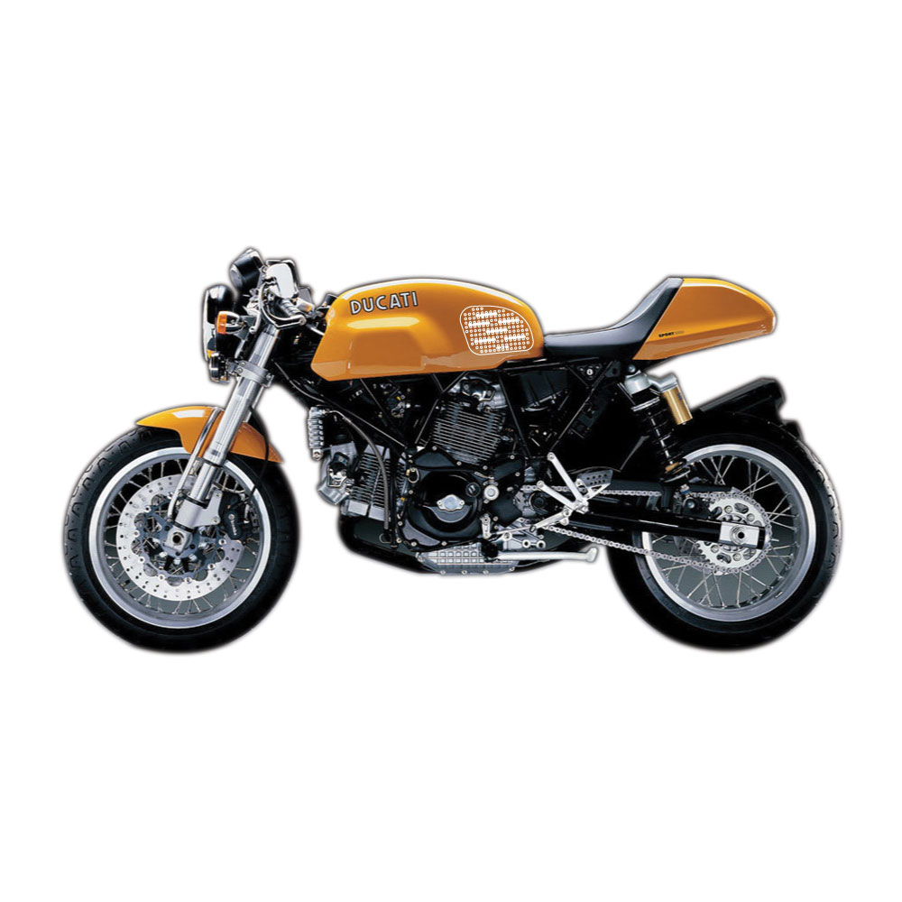 Stompgrip negro, Volcano, para BMW R12 S / nine T, 2024-2025, Ducati Sport 1000, 2006-2009, Honda Monkey 125, 2019-2024, Moto Guzzi V100 Mandello, 2022-2023