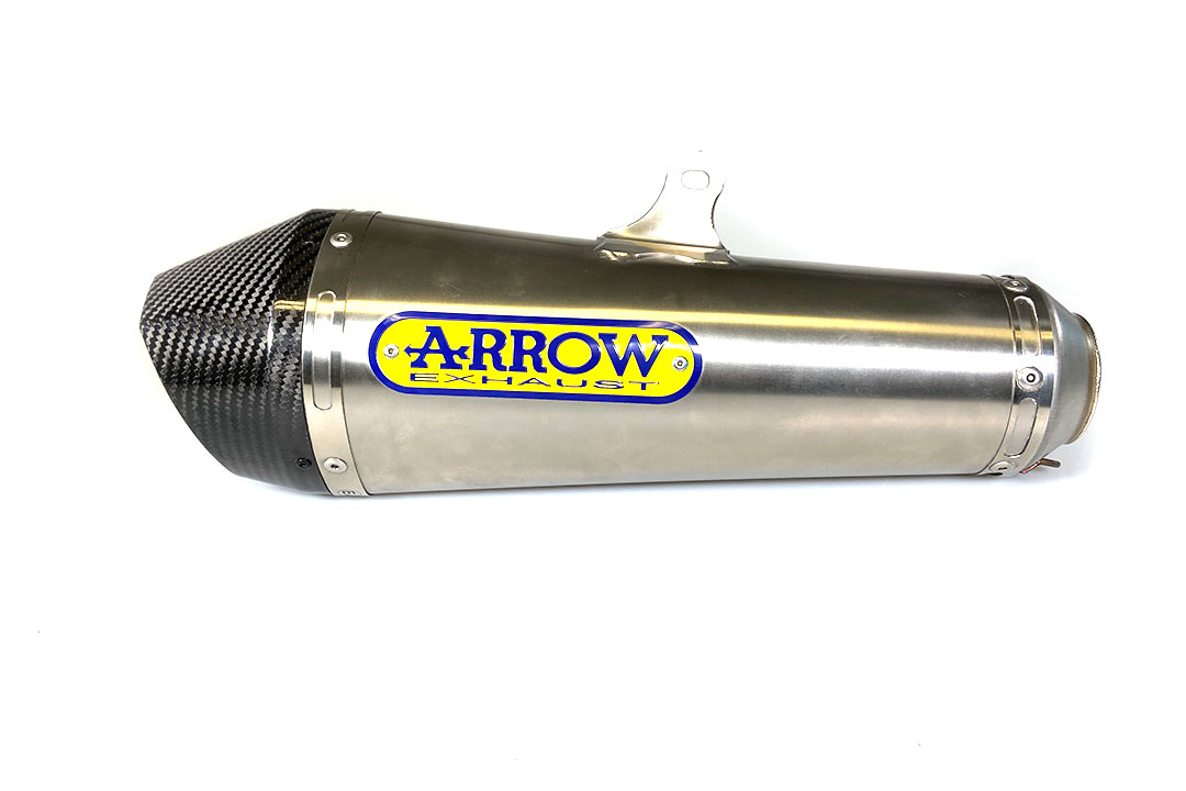 Escape ARROW X-KONE para Suzuki SV650 2016-, Acero inoxidable (Solo con tubo de conexión ARROW)