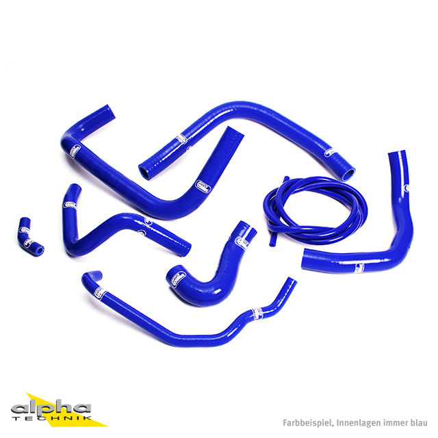 Kit de mangueras de silicona SAMCO SPORT azul para Honda CBR900RR año del modelo 1996-1997