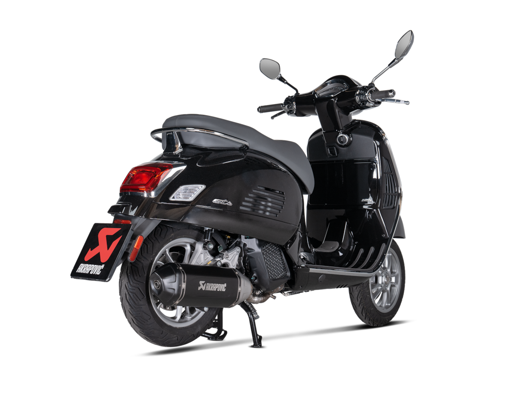 Akrapovic Slip-On Line (SS) Escape para Vespa GTS 125, Super, Supersport, Supertech, año del modelo 2025- (Euro 5+)
