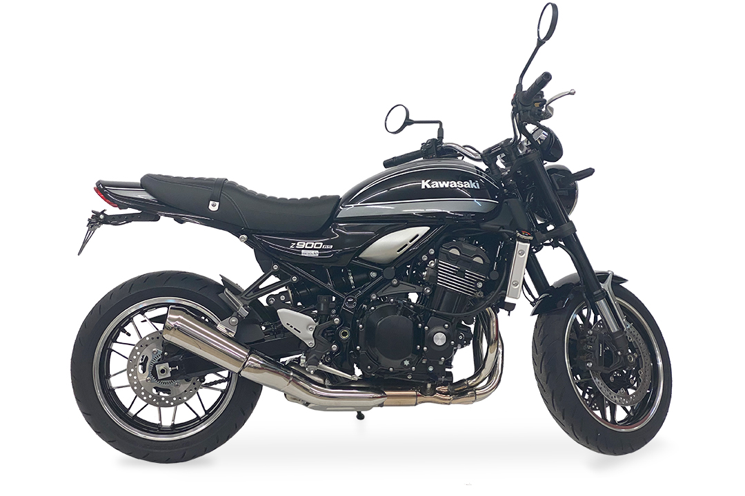 Soporte de matrícula alpha Technik para Kawasaki Z900RS Cafe, Tipo ZR900C / ZR900K / ZR902A, a partir del año de modelo 2018-