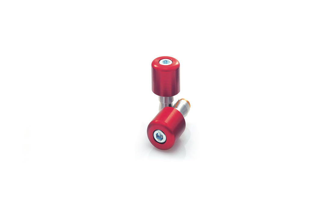 TRW manillar punteras Mini MCL201R Aluminio, anodizado rojo