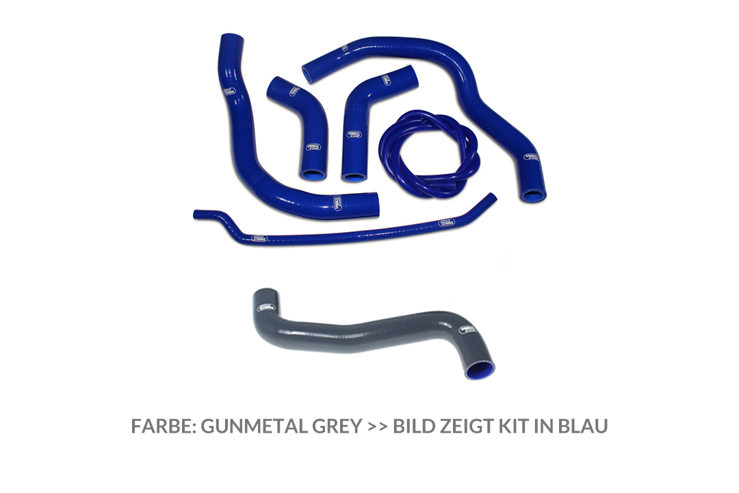 SAMCO SPORT Kit de mangueras de silicona gris plomo para Honda CBR650F CB650F modelos 2014-2023