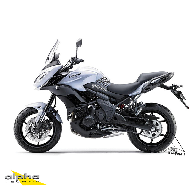 Stompgrip transparente, Volcano, para Kawasaki Versys 650, 2015-2021