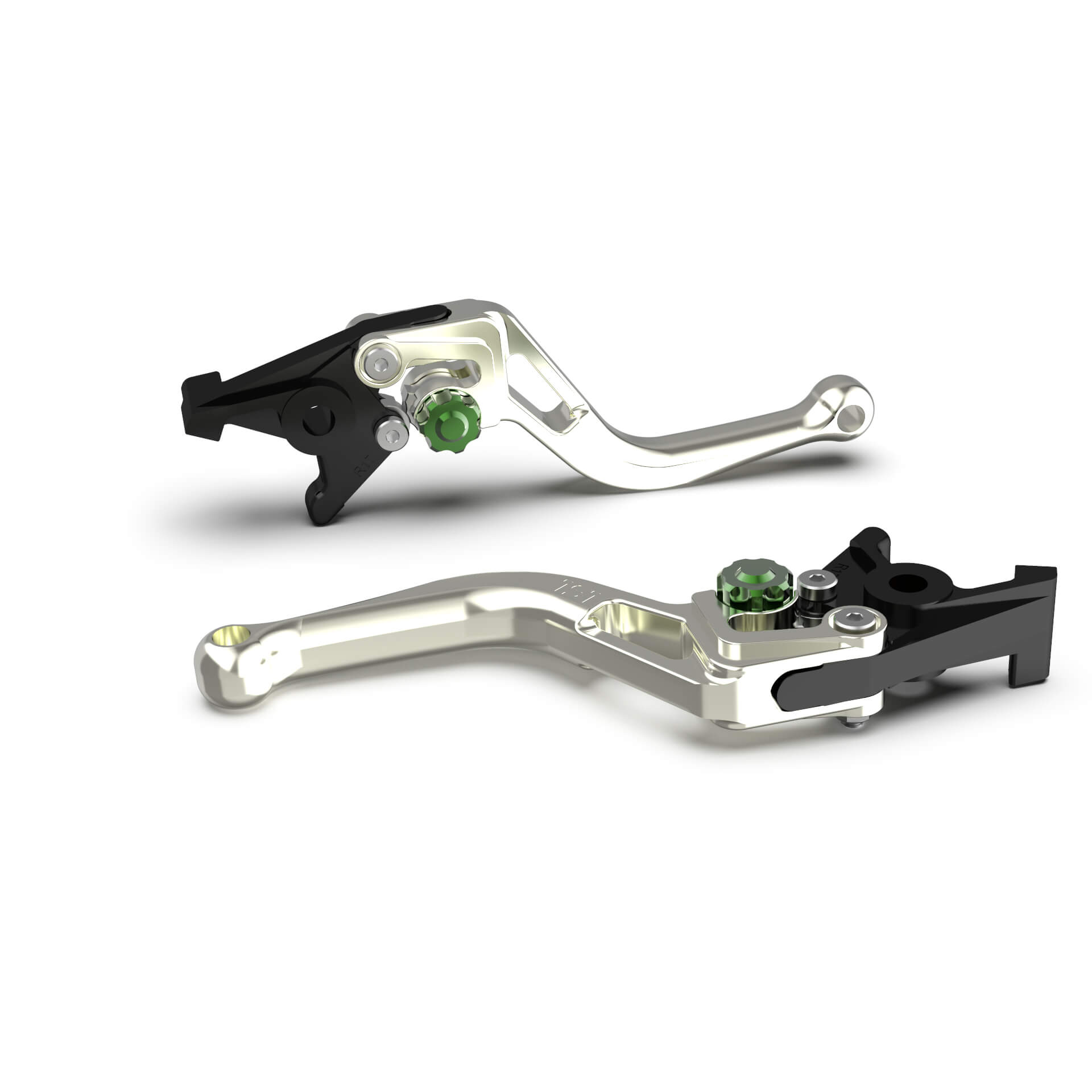 LSL maneta del embrague BOW L78, corto, plata/verde