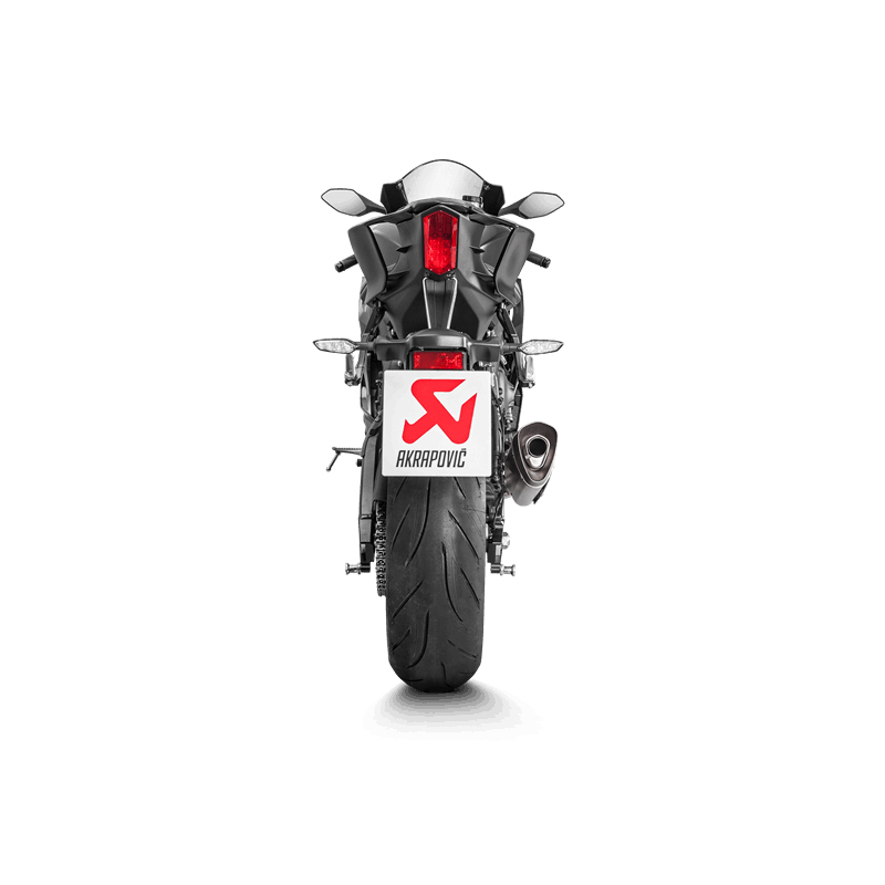 Akrapovic Racing Line (Titanium) sistema de escape para Yamaha YZF-R6 años de modelo 2008-2025