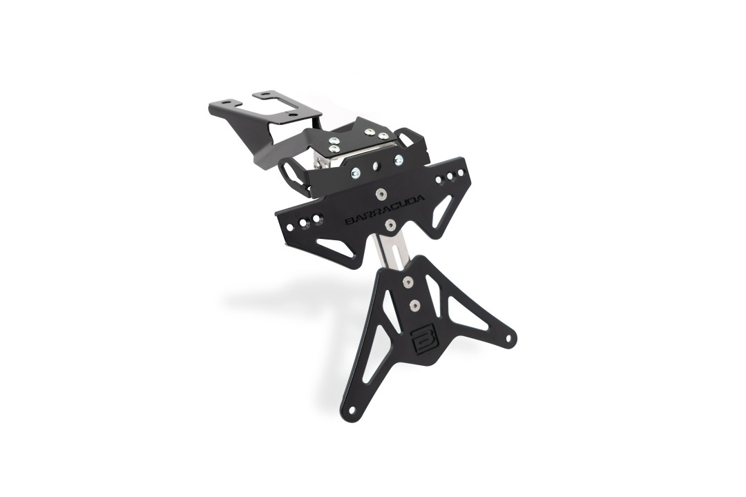 Soporte de matrícula Barracuda para Ducati Hypermotard 950, año de modelo 2020-21